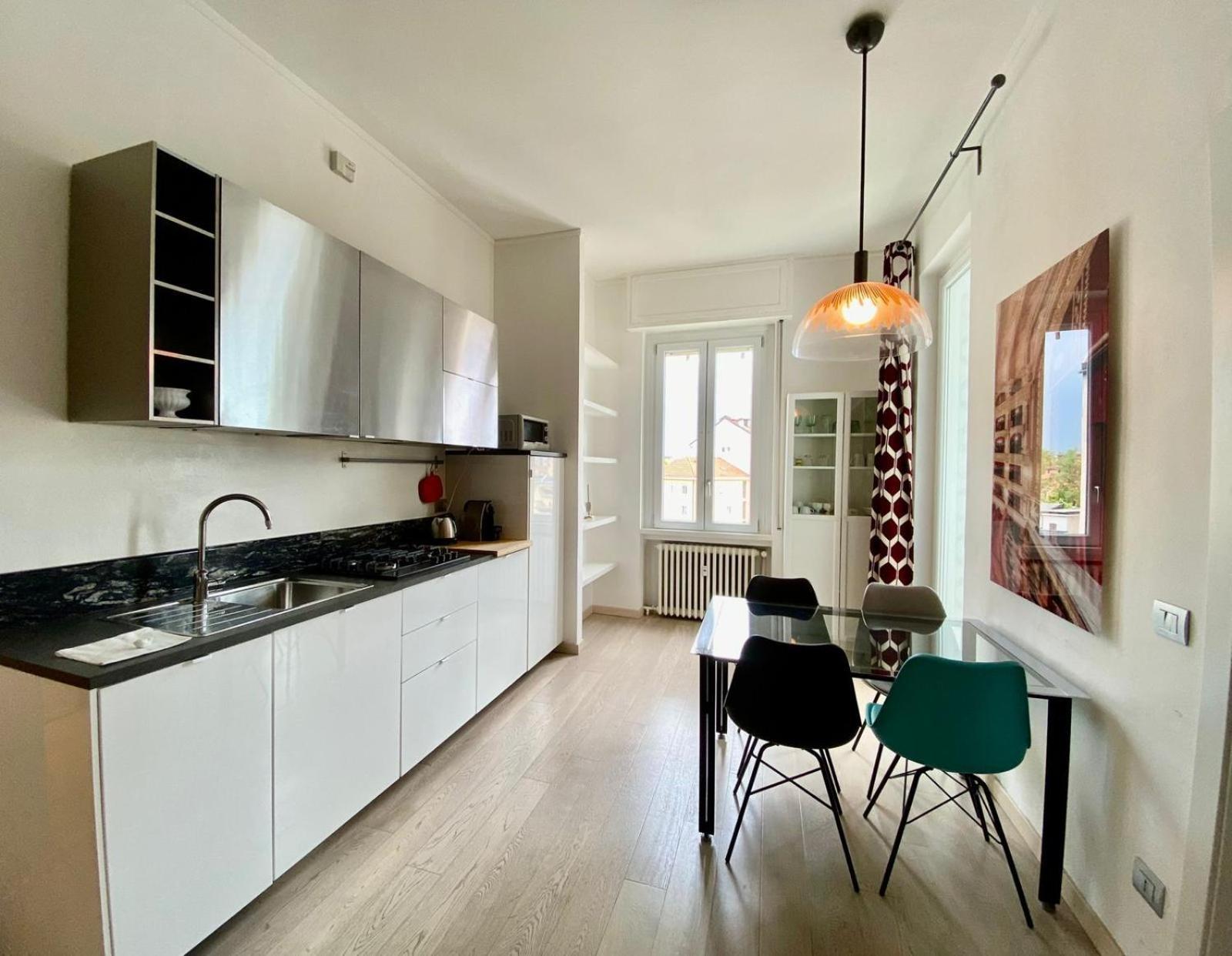 Piazzale Susa Bright Flat Con Veranda Milano Ngoại thất bức ảnh